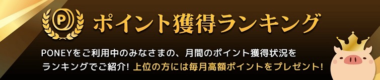ポイント獲得ランキング