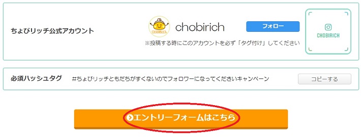 エントリーする
