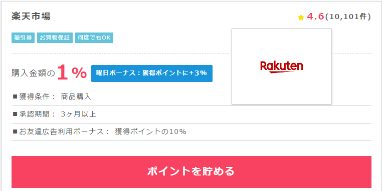 楽天市場など