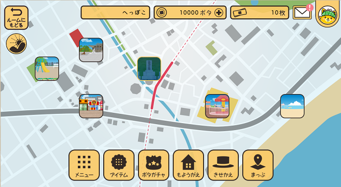 ポタらいふマップ