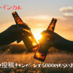 ポイントインカム　インスタ投稿キャンペーンで5000円もらいました