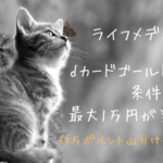 ライフメディア　dカード GOLD発行＋条件クリアで33万円山分け